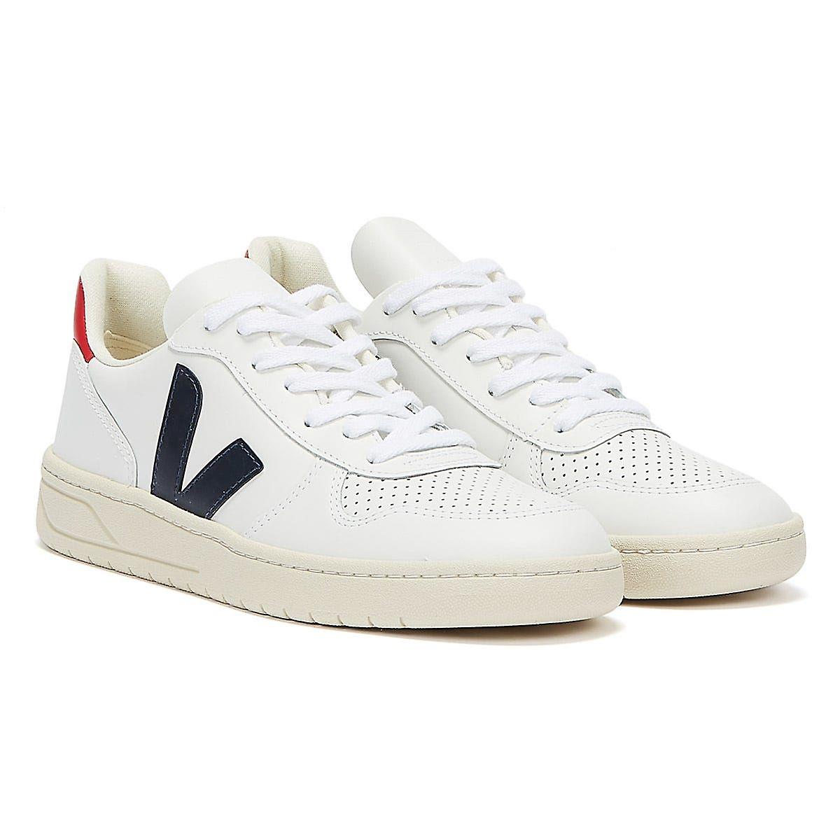 Veja V - 10 Mens Extra White Nautico Pekin Trainers