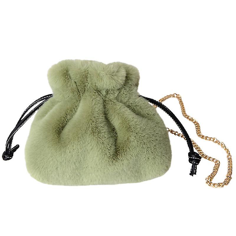 Imitation Mink Wool Storage Bag For Storage