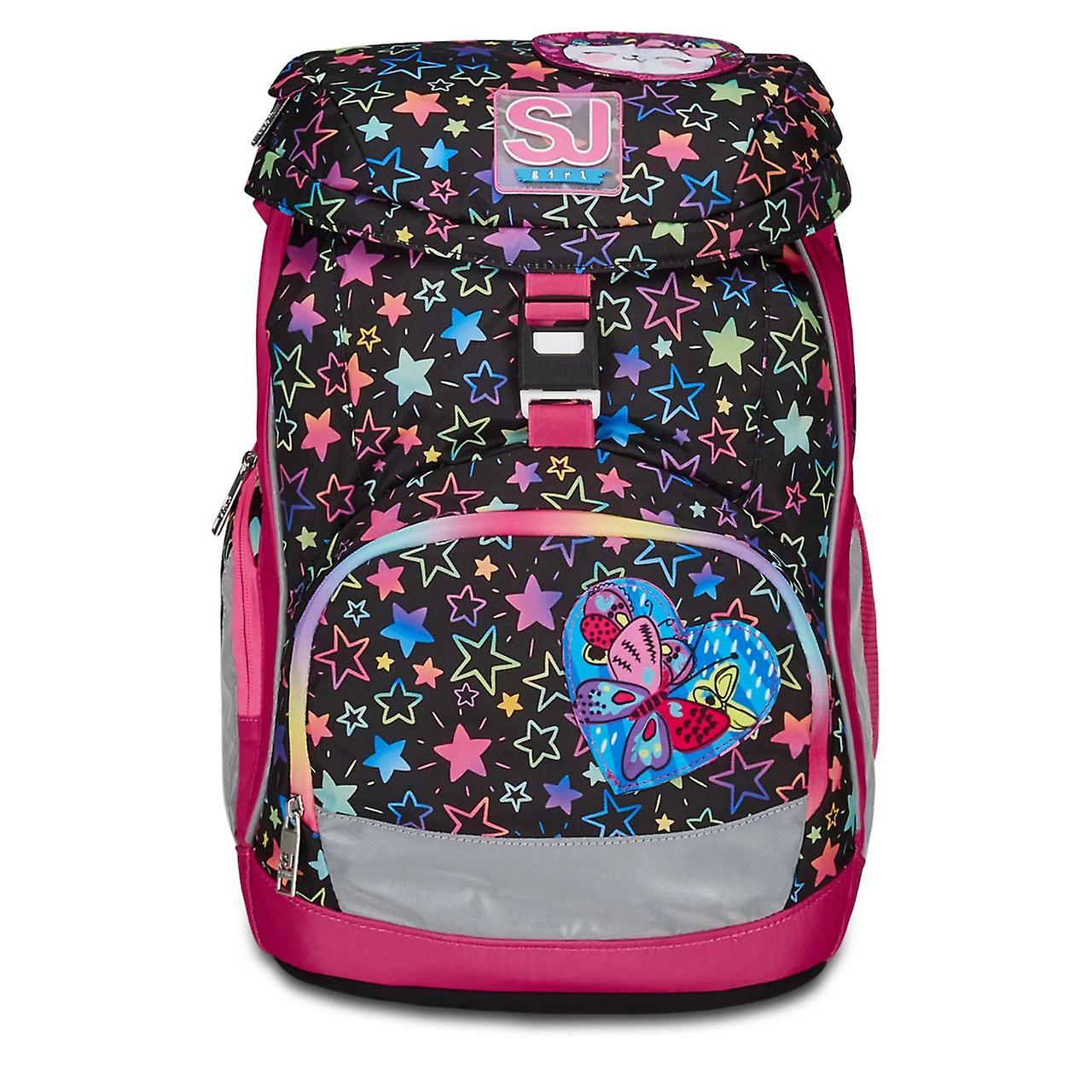 Updown pehmeä Sj Seven reppu - värikäs panda