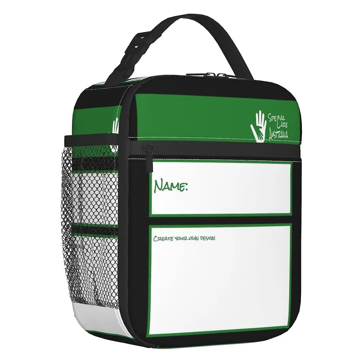 Navn Termisk isolert lunsjpose Kvinner Bærbar lunsj Tote For utendørs piknik Multifunksjons Matboks