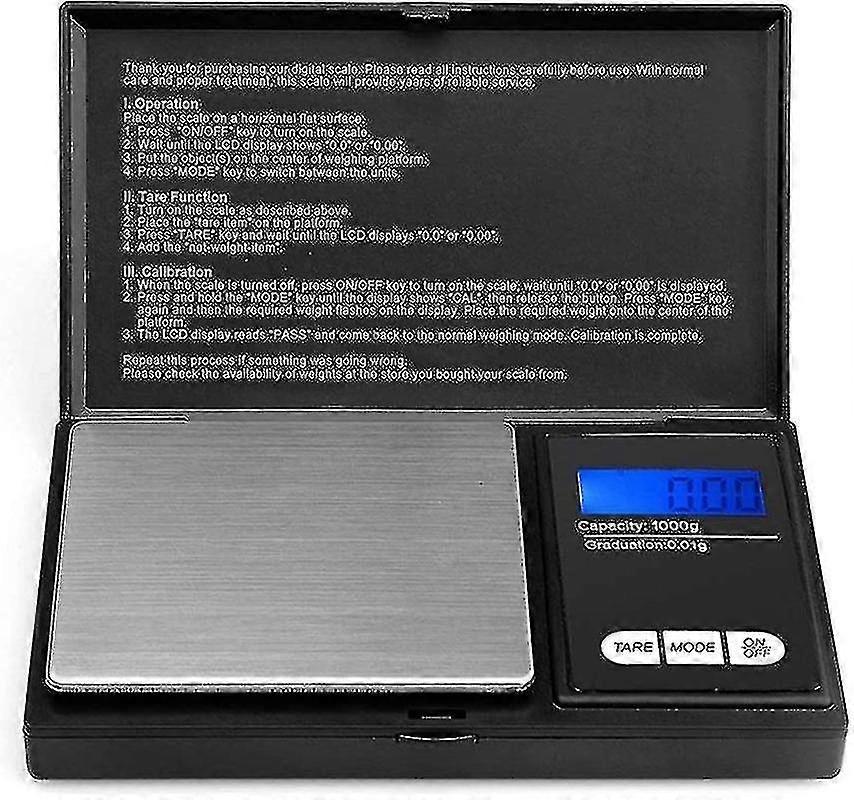 High precision electronic liquid crystal display digital scale 0.1g-1000g - JT01