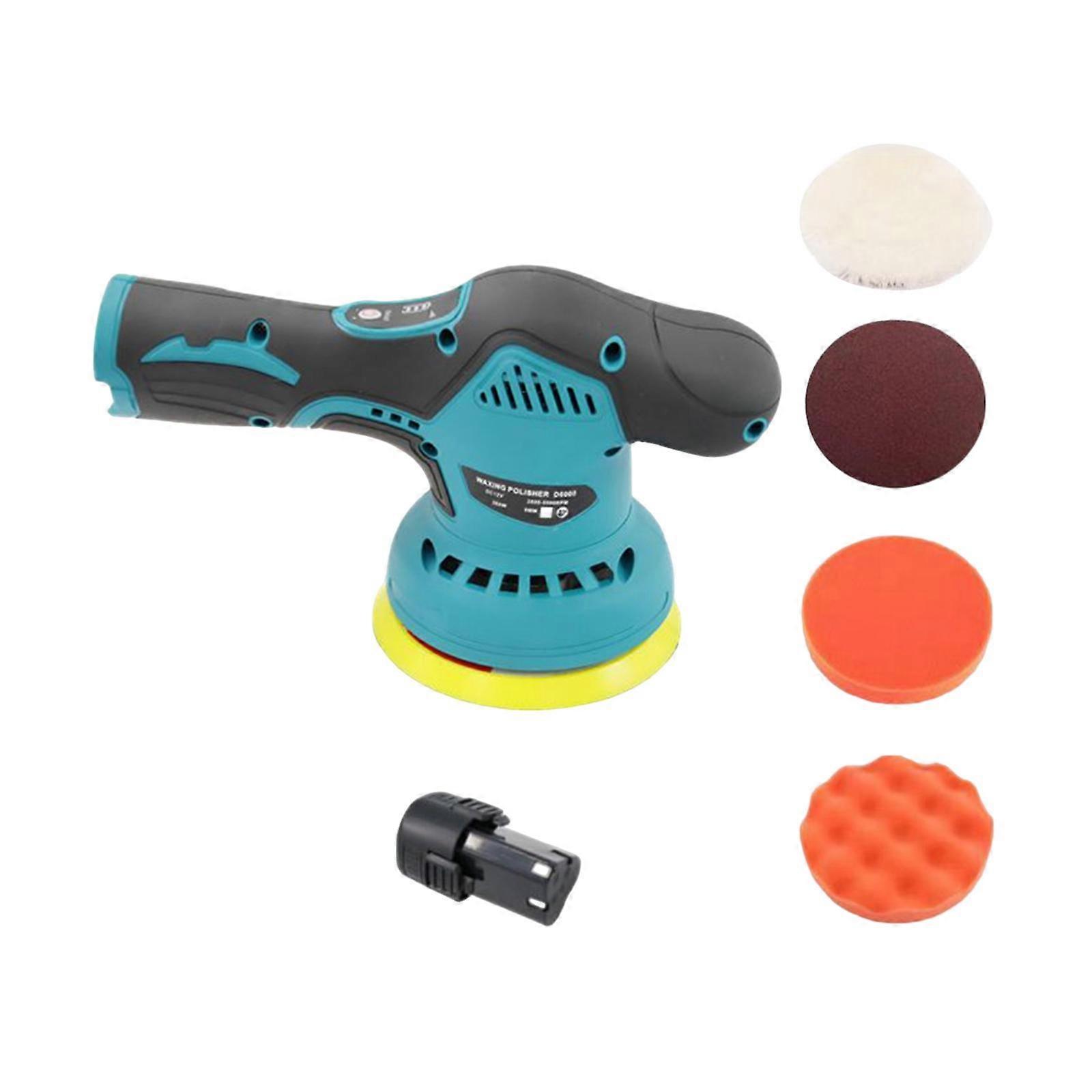 Cordless Buffering Polisher Heat Resistance High Power Lightweight Rechargeable