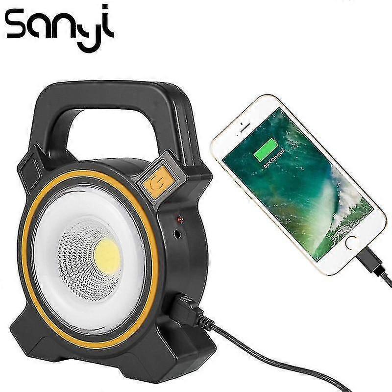 Camping lights lanterns handheld portable tent light usb rechargeable led flashlight solar recharger|portable light