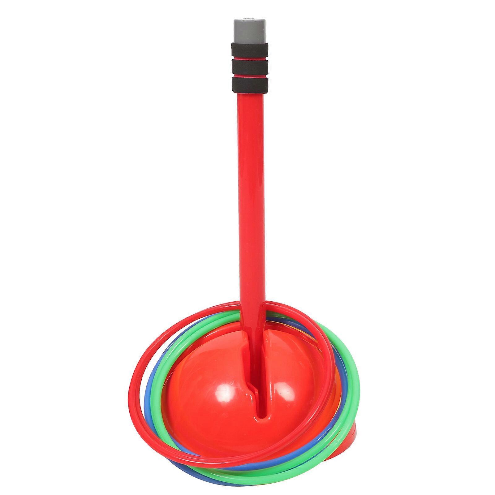 1 Set of Throwing Rings Game Toy Set Funny Toss Rings Game Agility Practice Game