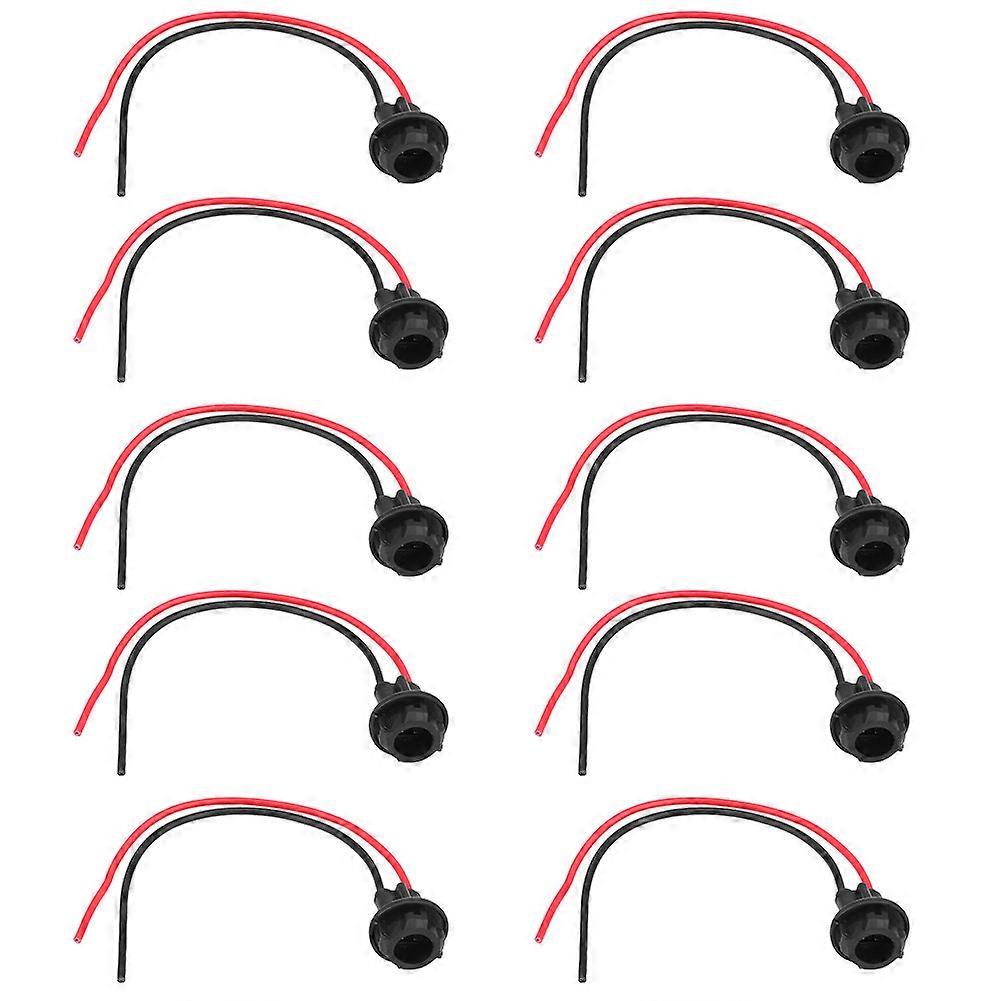 10 stks auto T10 Lamp Bulb Socket Houder Connector Uitbreiding LED Wedge Light Base Adapter