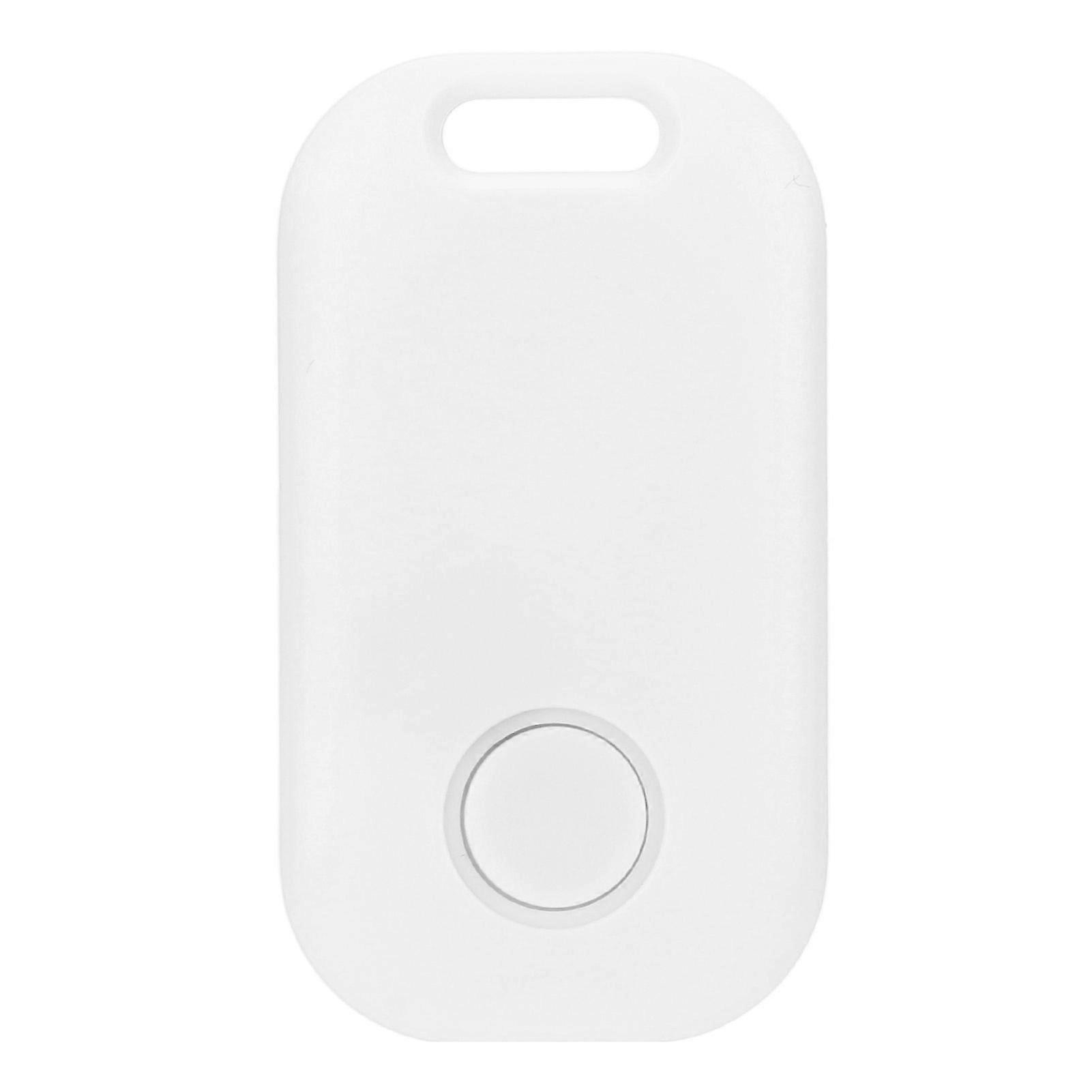 Bluetooth Item Finder Prevent Lost Child Pet Bag Tracking Device Smart Key Locator for Android for IOS White