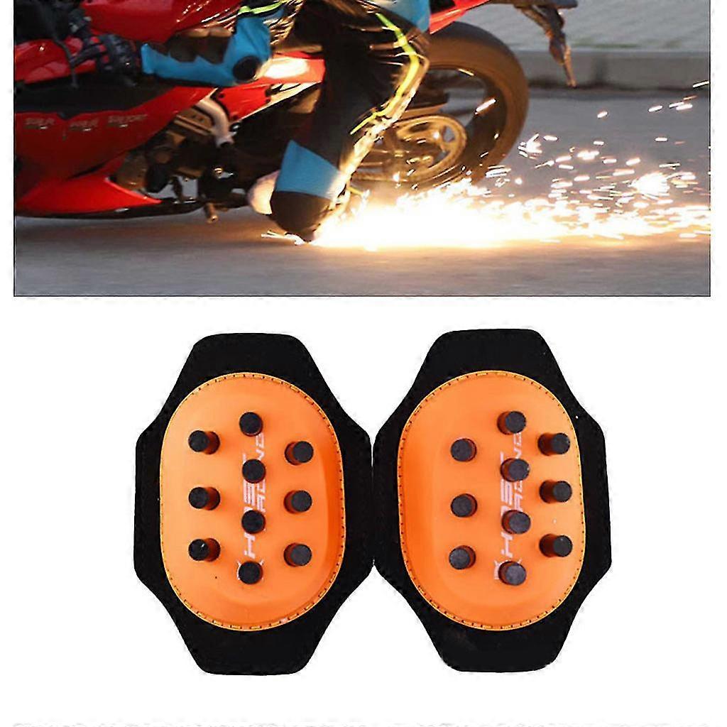 Motociclete de protecție genunchi Pad-uri de foc Slider Slider Spark slefuire genunchi Bag Maker