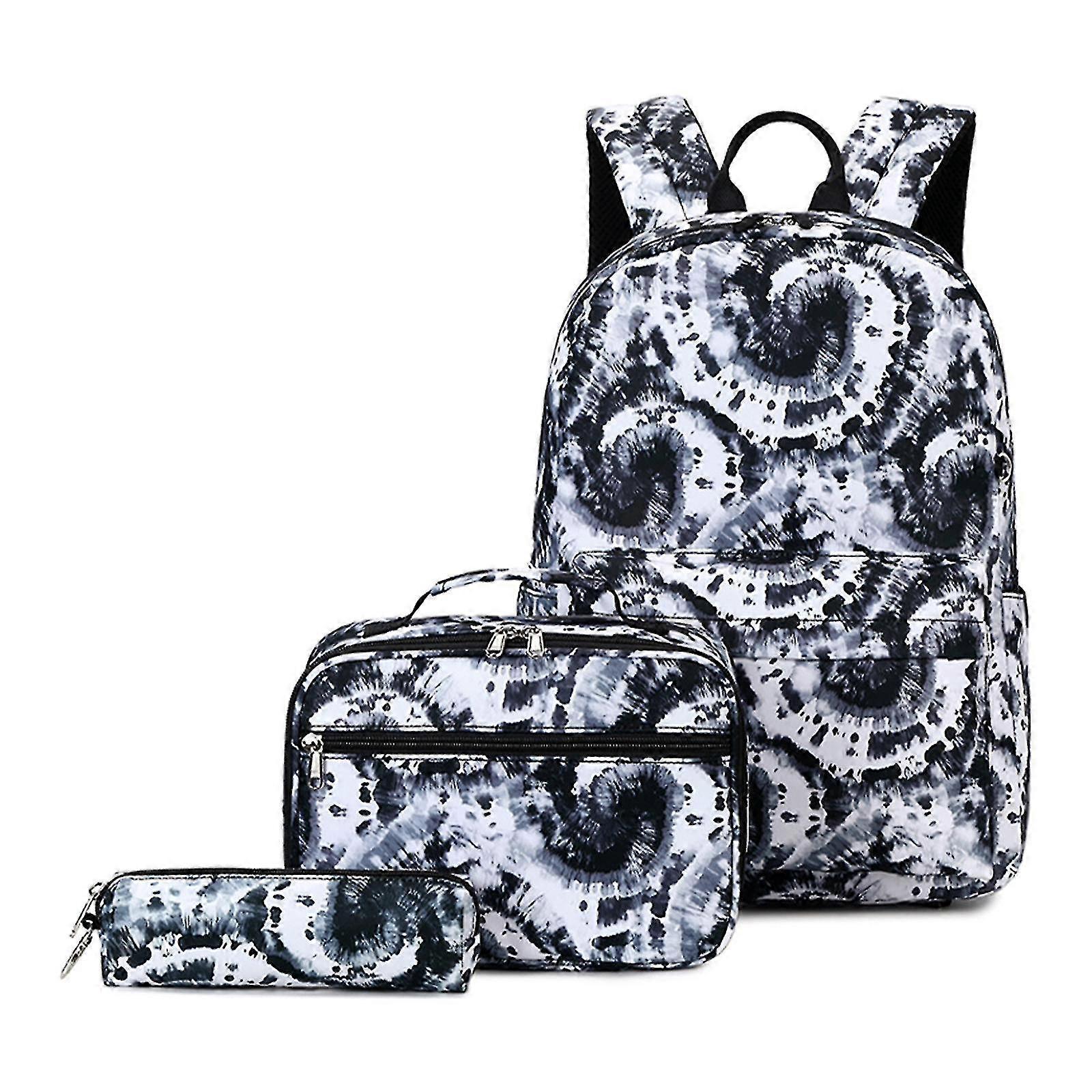 School Backpacks Girls Fashion Backpack With Lunch Bag And Pencil Case 3 In 1 Set