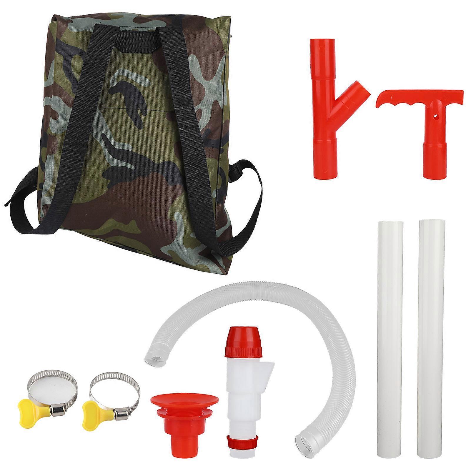 Manual Fertilizer Spreader Fertilizing Tool with Bag compatible Farm Corn Vegetables Sugar Cane Fruit Trees_Special Gift