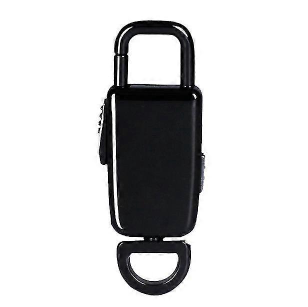 Mini Keychain Voice Recorder Microphone USB Flash Drive-4GB(Black)