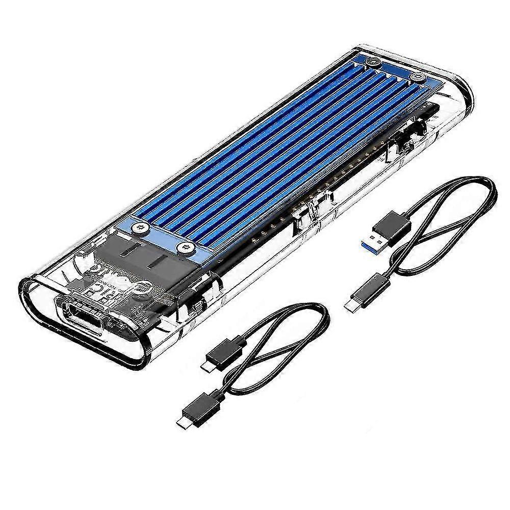 Usb 3.1 (10 Gbps) External M.2 Nvme Ssd Enclosure - Usb-c To M2 Pcie Adapter For M-key Solid State