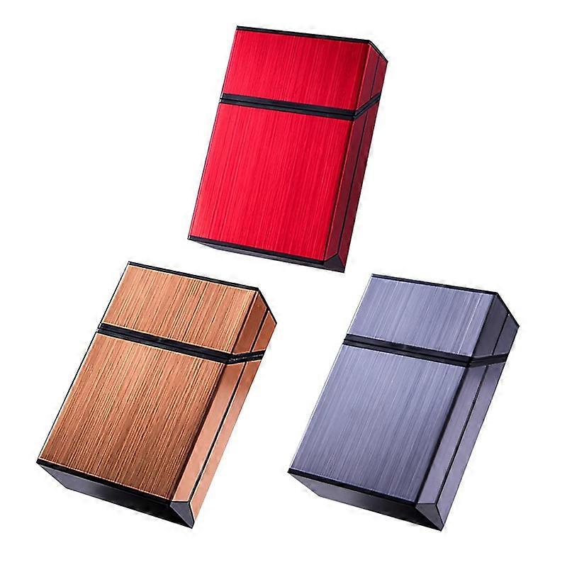 Aluminum Brushed Cigarette Case