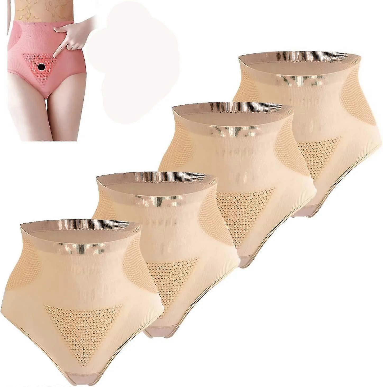 4pcs Graphene Honeycomb Vaginal Tightening & Body Shaping Briefs, Graphene Honeycomb Vaginal Tightening Briefs