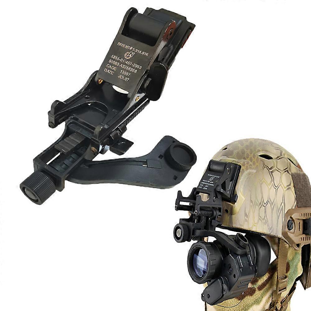 Tactical NVG Night Vision Goggle Bracket Mount J Arm Head-Mounted Adapter for Hunting PVS-14 PVS-7 Monocular M88 Mich Ach Helmet