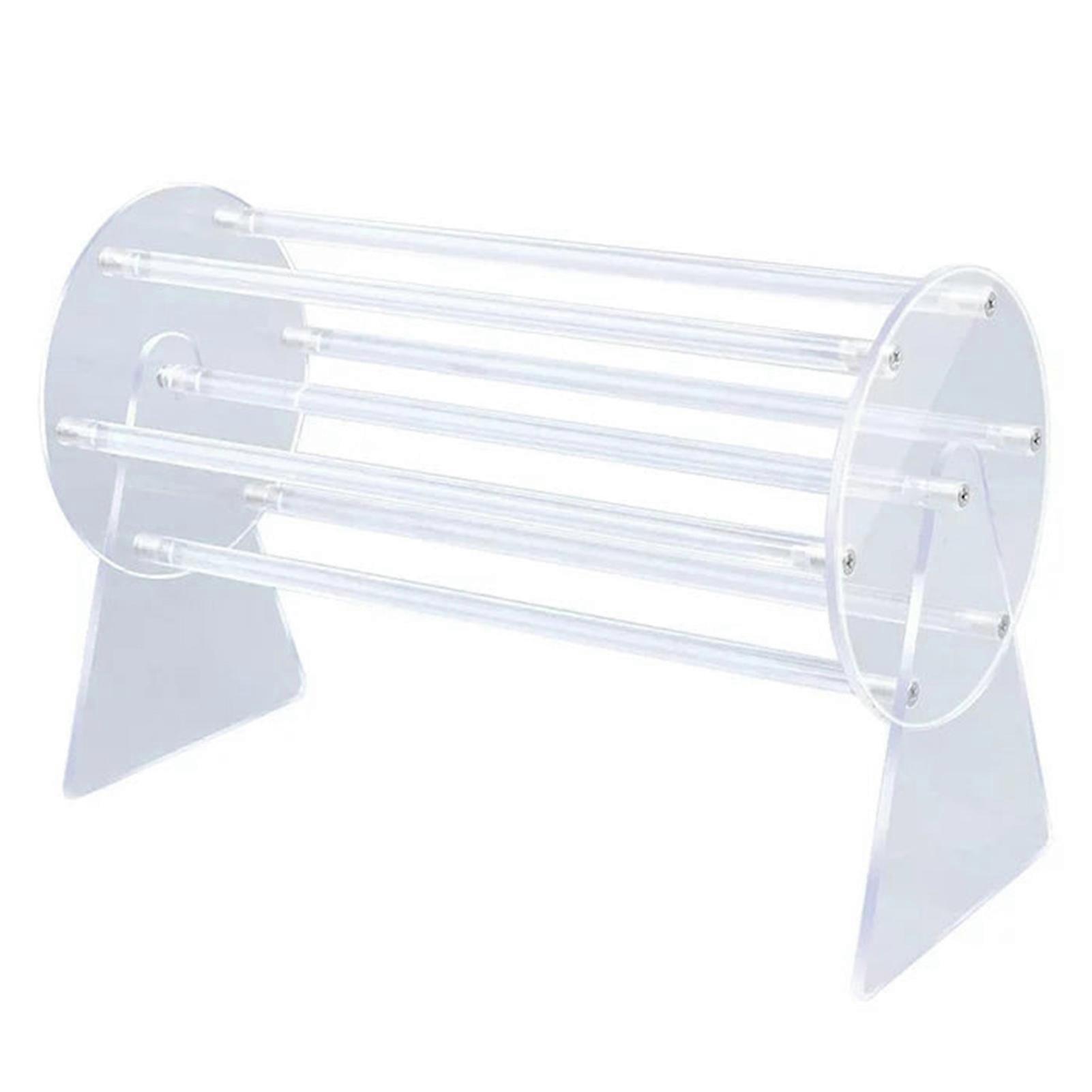 Rotate Hair Clip Display Rack Large Capacity Stylish Hairpin Storage Shelf for Bedroom