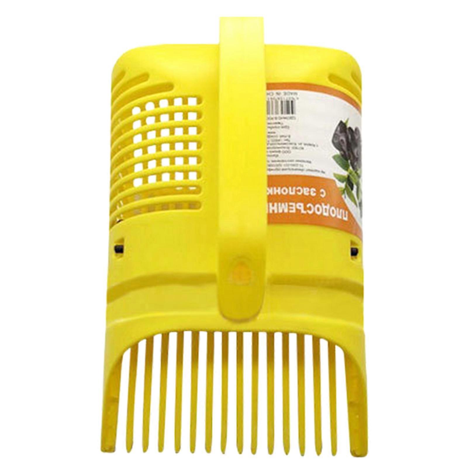 Plastic Berry Picker Tool Blueberry Rake Scoops With Ergonomic Handle for Picking