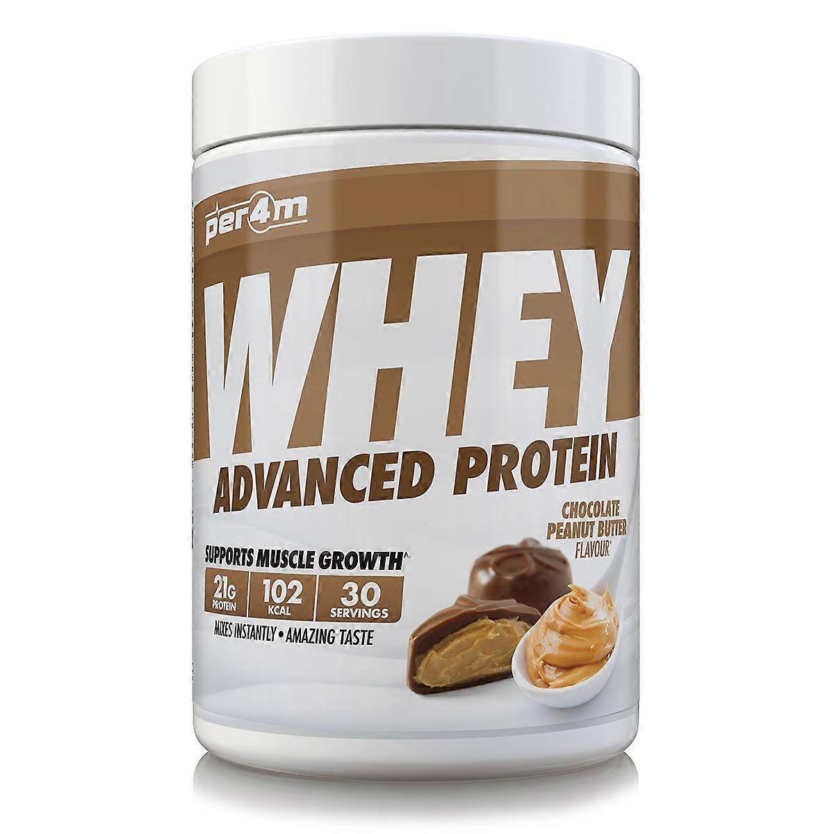 Per4m Advanced Whey Protein 900g Chocolate Peanut Butter