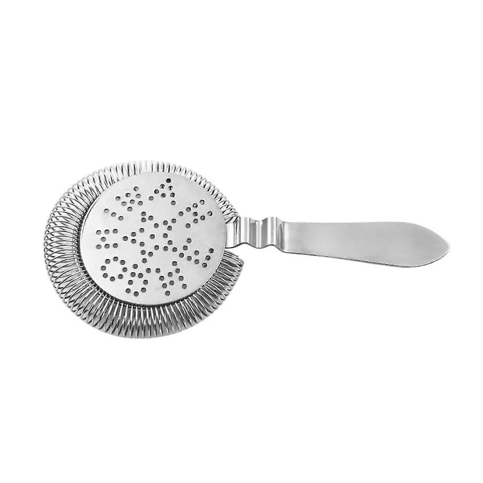 Stainless Steel Professional With Spring Martini Bar Tools Cocktail Strainer