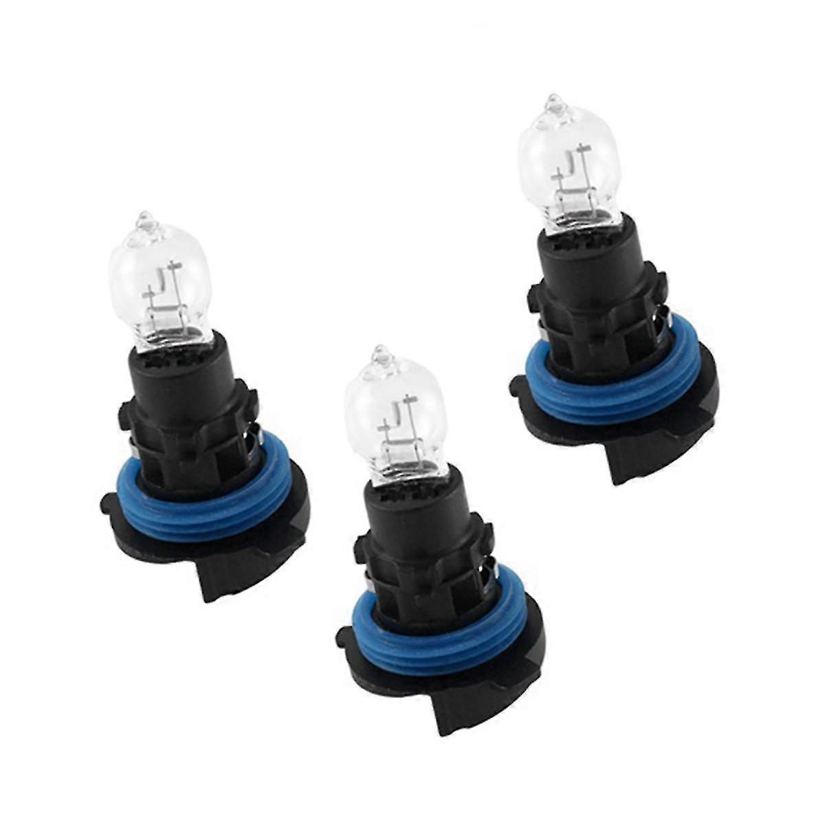 3pcs Front Daytime Running Light Bulb With Base For 3008 5008 C5 12v 24w 6216f6 89072904 Ph24w