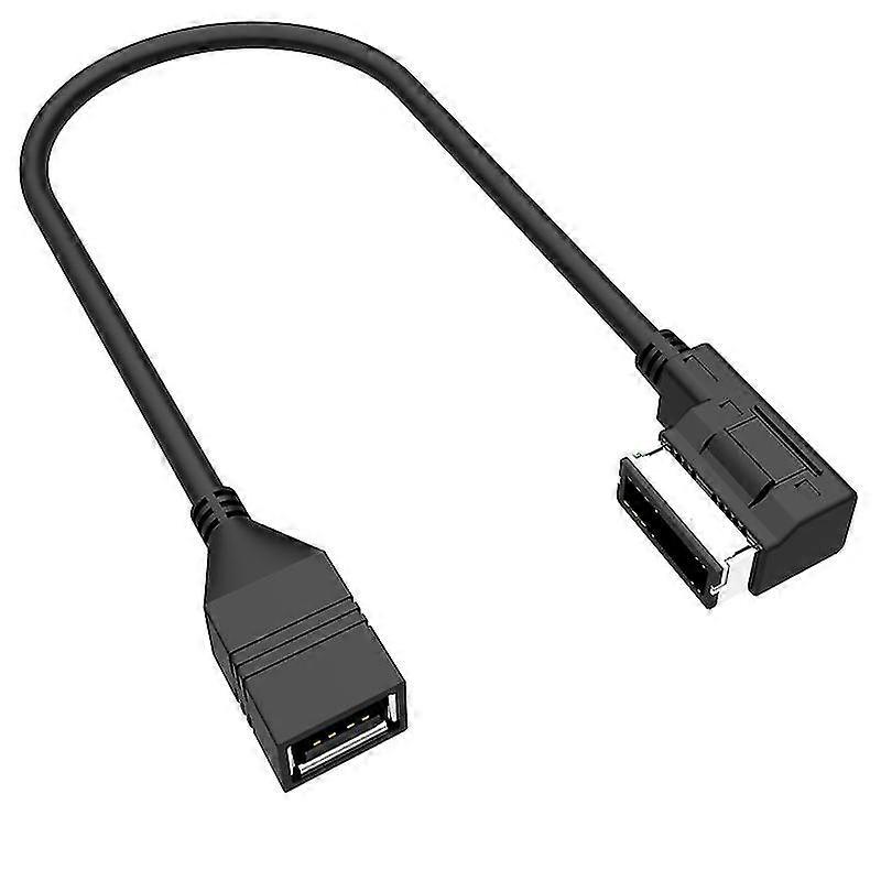 Music Interface Audio Cable Usb Adapter (black) (1pcs)