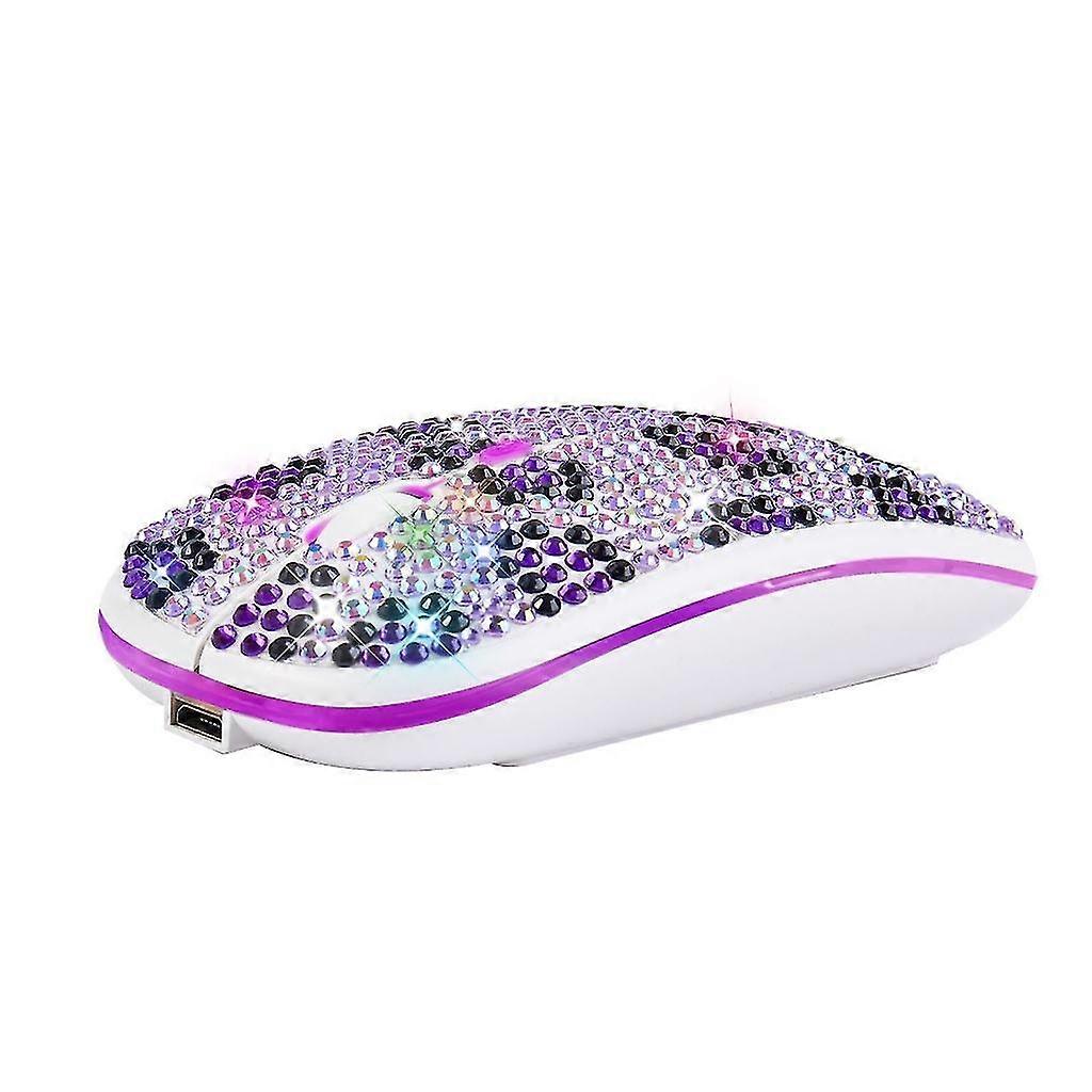 Rechargeable Bling Wireless 2.4ghz Gaming Mouse Dc5v 10ma Working Power