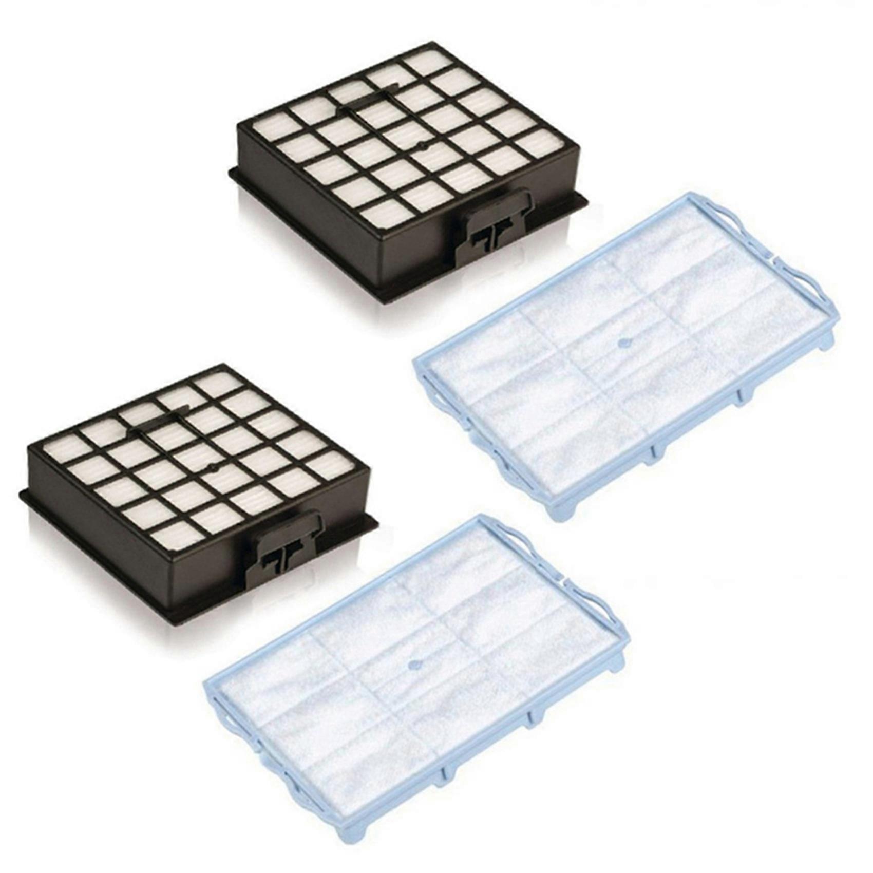 2Pcs Motor Filter and 2 Pcs HEPA Filter for BSGL VSZ BSD BSA Series Vacuum Cleaner Parts
