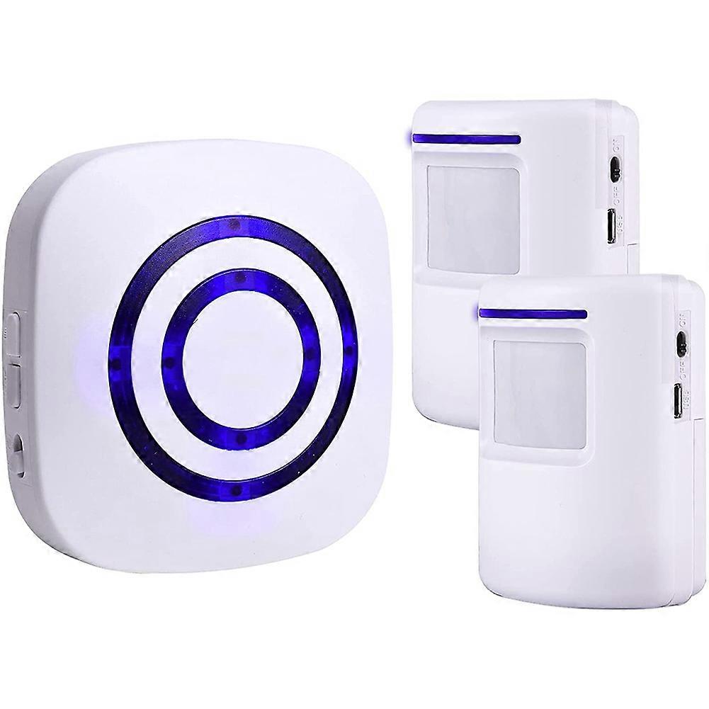 Motion Sensor Alarm System, Wireless Home Security Driveway Alarm Indoor,PIR Motion Detector Alert