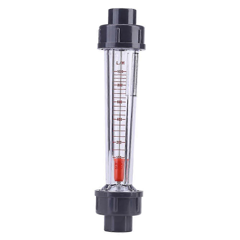 100-1000L/H Rotameter סוג צינור פלסטיק מים נוזליים LZS-15 מד זרימה בשימוש נרחב בתחום תעשיית המים