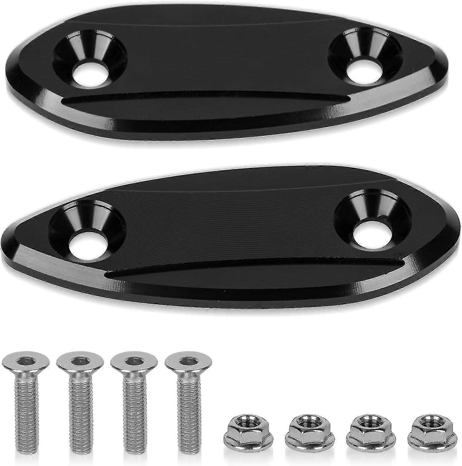 Basi per specchietti retrovisori per moto psler compatibili con Yamaha R6 e compatibili con Kawasaki ZX6R ZX25R NINJA 650 400 250 300 250sl, ali per specchietti laterali Wind Wings Dec