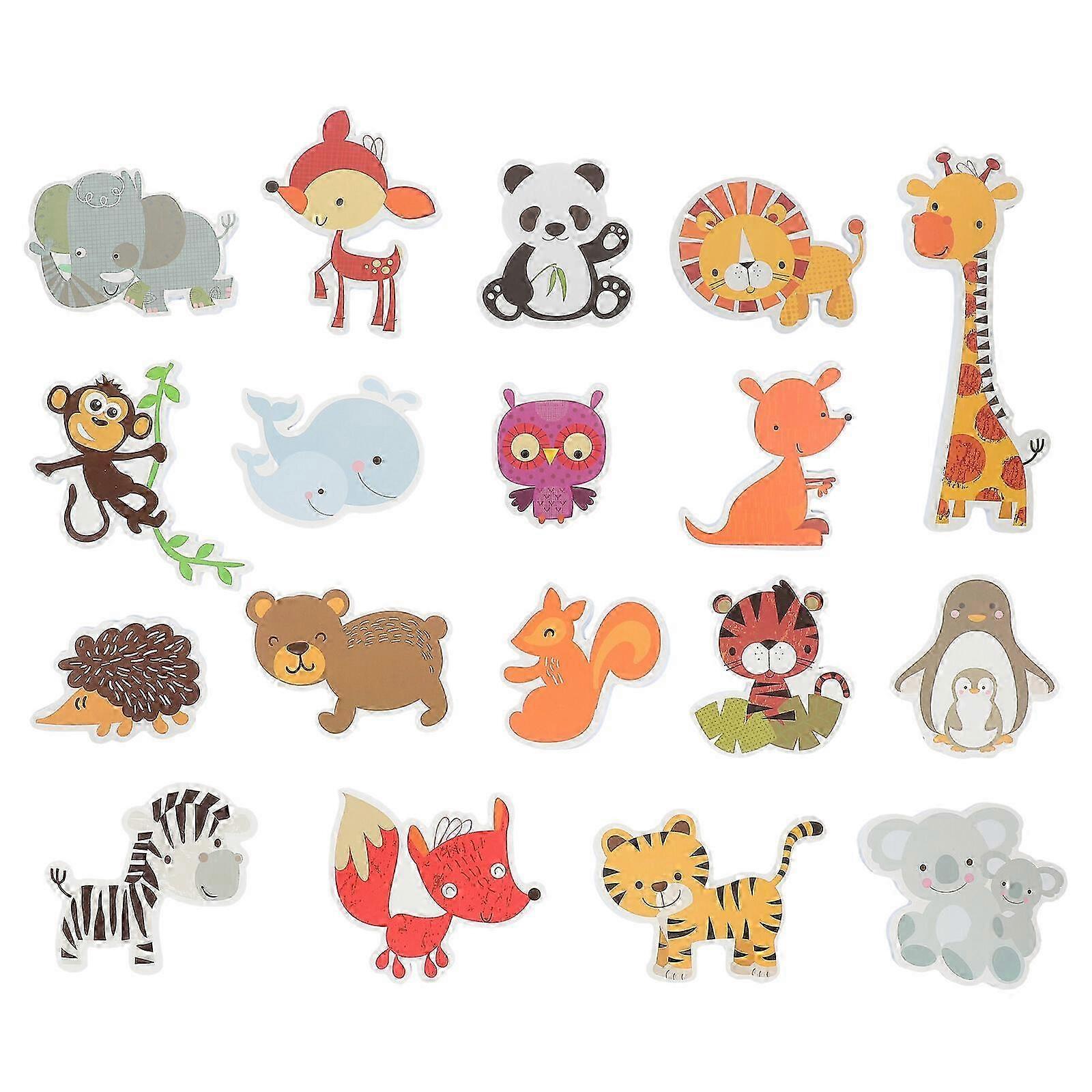 17pcs Bath Floating Animals Baby Bath Toy Kids Shower Toy Educational Toy