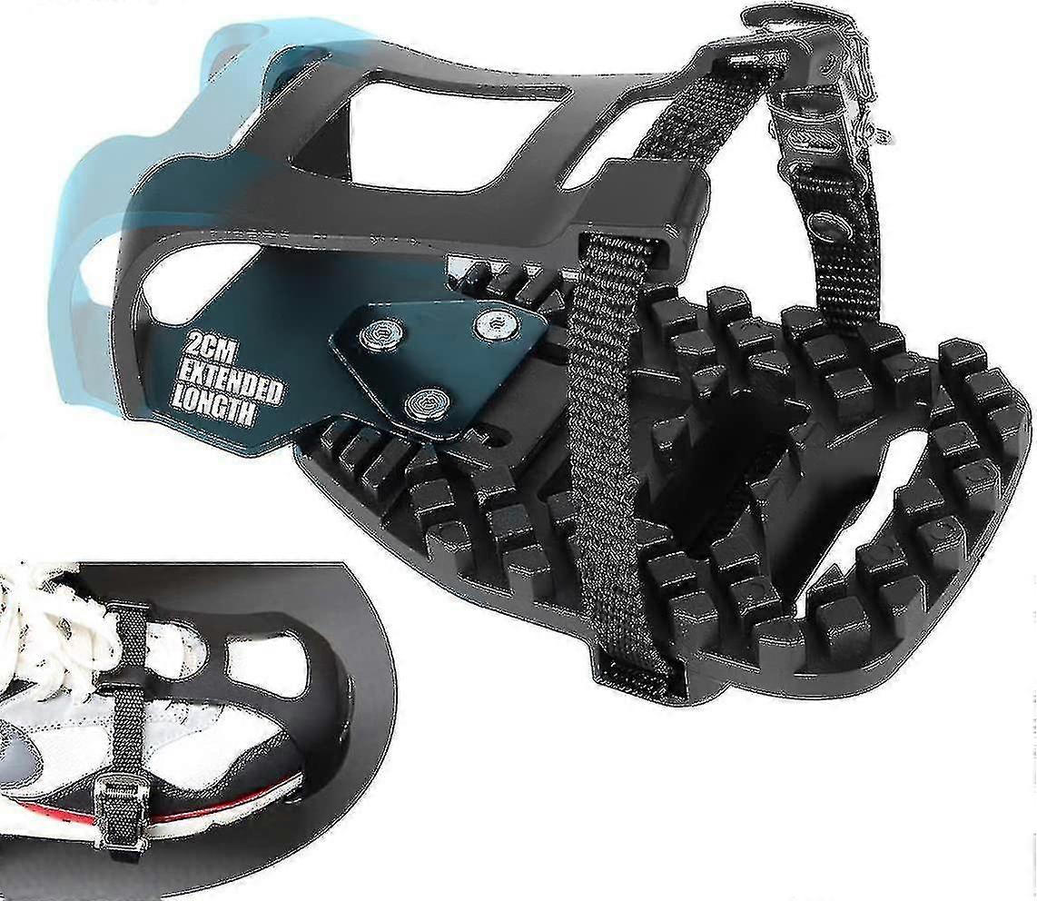Κλουβιά δακτύλων για Peloton Bike &Peloton Bike + πεντάλ συμβατοί προσαρμογείς κλουβιών δακτύλων, κλωβός κλιπ δακτύλων