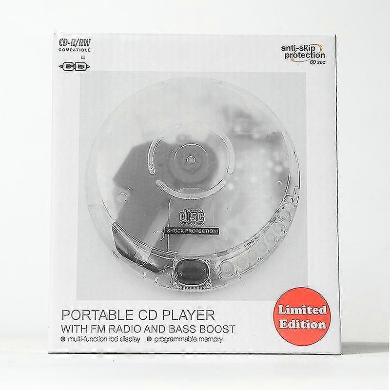 Cd Music E Portable Walkman Album Player Volltransparenter Player