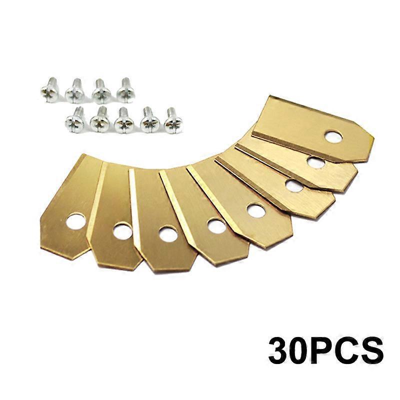 Messermäher Messermäher Ersatzteile (Gold-30pcs)