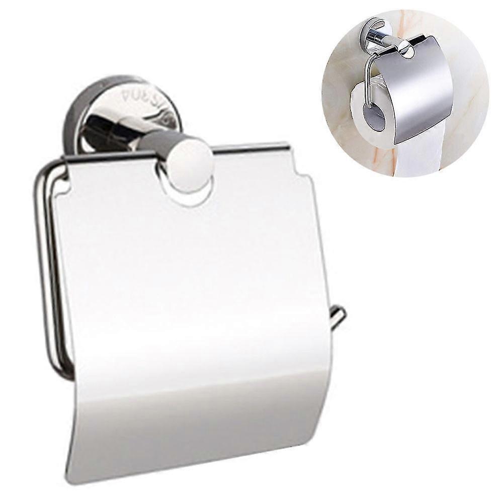 rustfritt stål toalettpapir holder veggmontert toalett vev roll holder