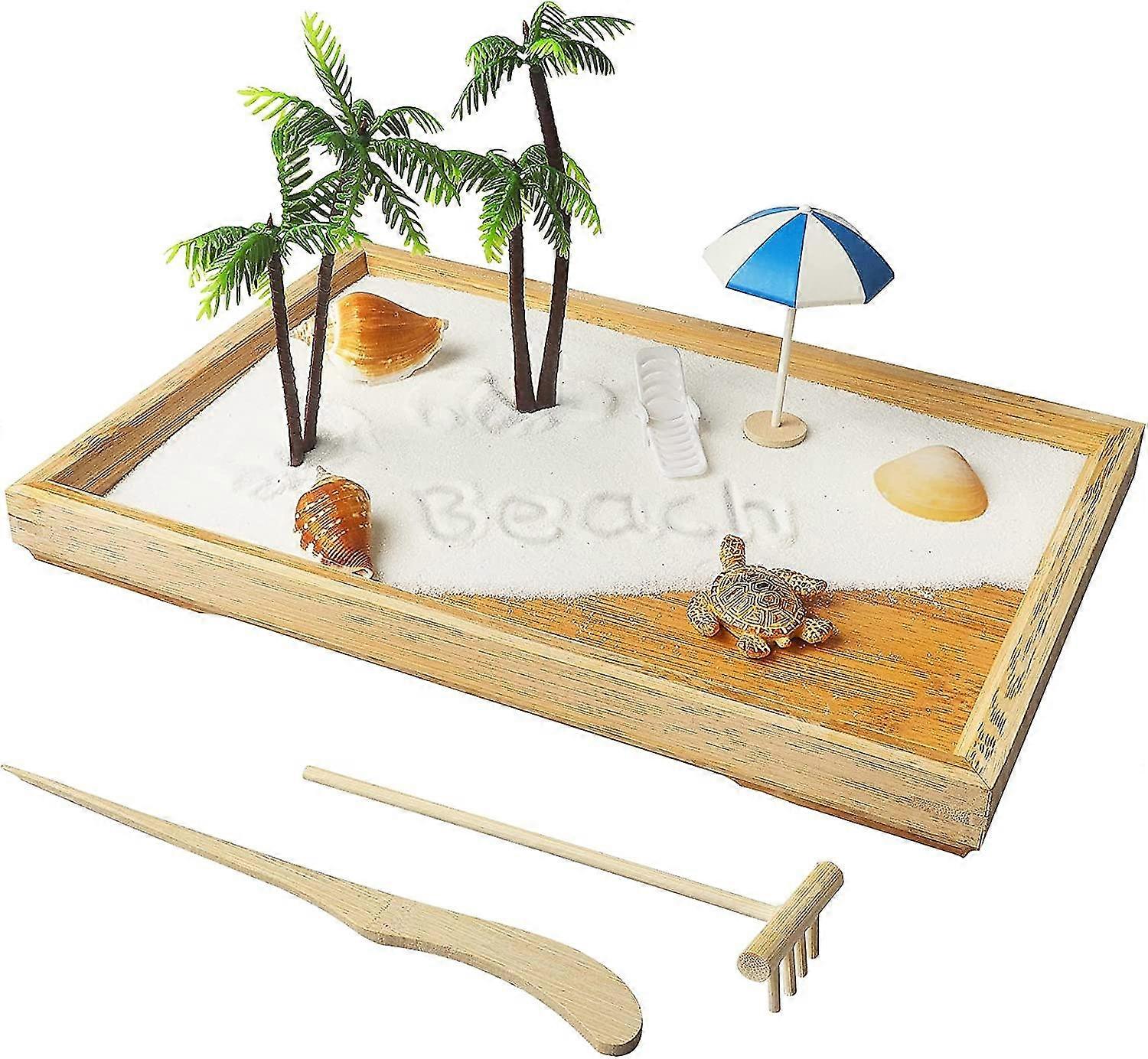 Beach Micro Landscape Sand Table Decorations Office Decorations Sand Table Game Kit