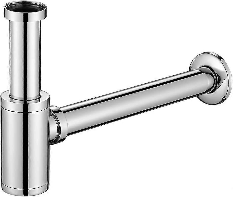 Basin Trap 1-1/4"x32mm Universal Height Adjustable Trap Tube Odor Proof, High Quality for Wash Basin Sink