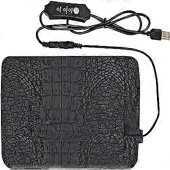 Heizfolie Leder krabbelndes Haustier Heizkissen kratzfestes, wasserdichtes Reptilien-Isolierkissen