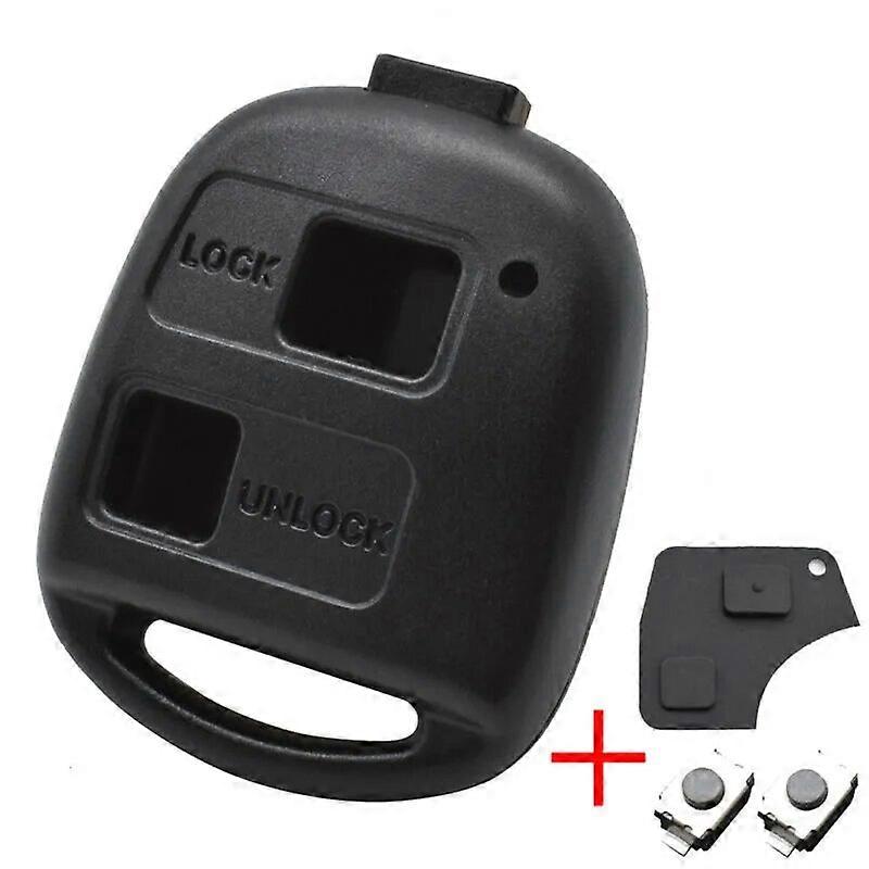 Voiture Remote Key Button Pad Shell Case Micro Switch Sans pièces internes électroniques pour Toyota Yaris Corollas