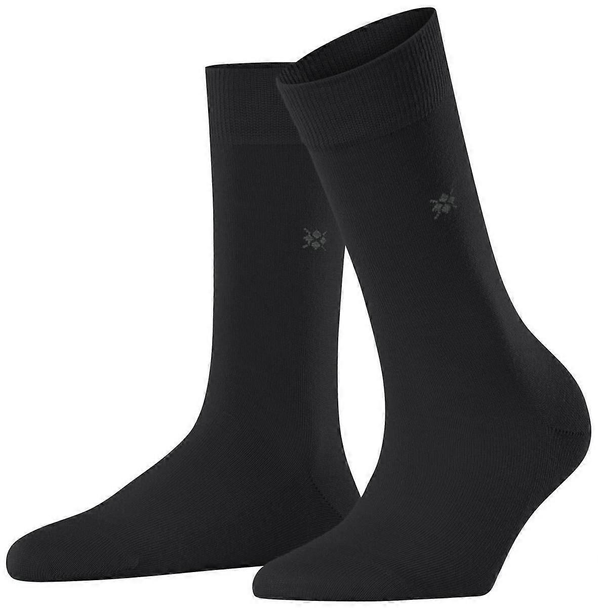 Burlington Bloomsbury Socks - Black