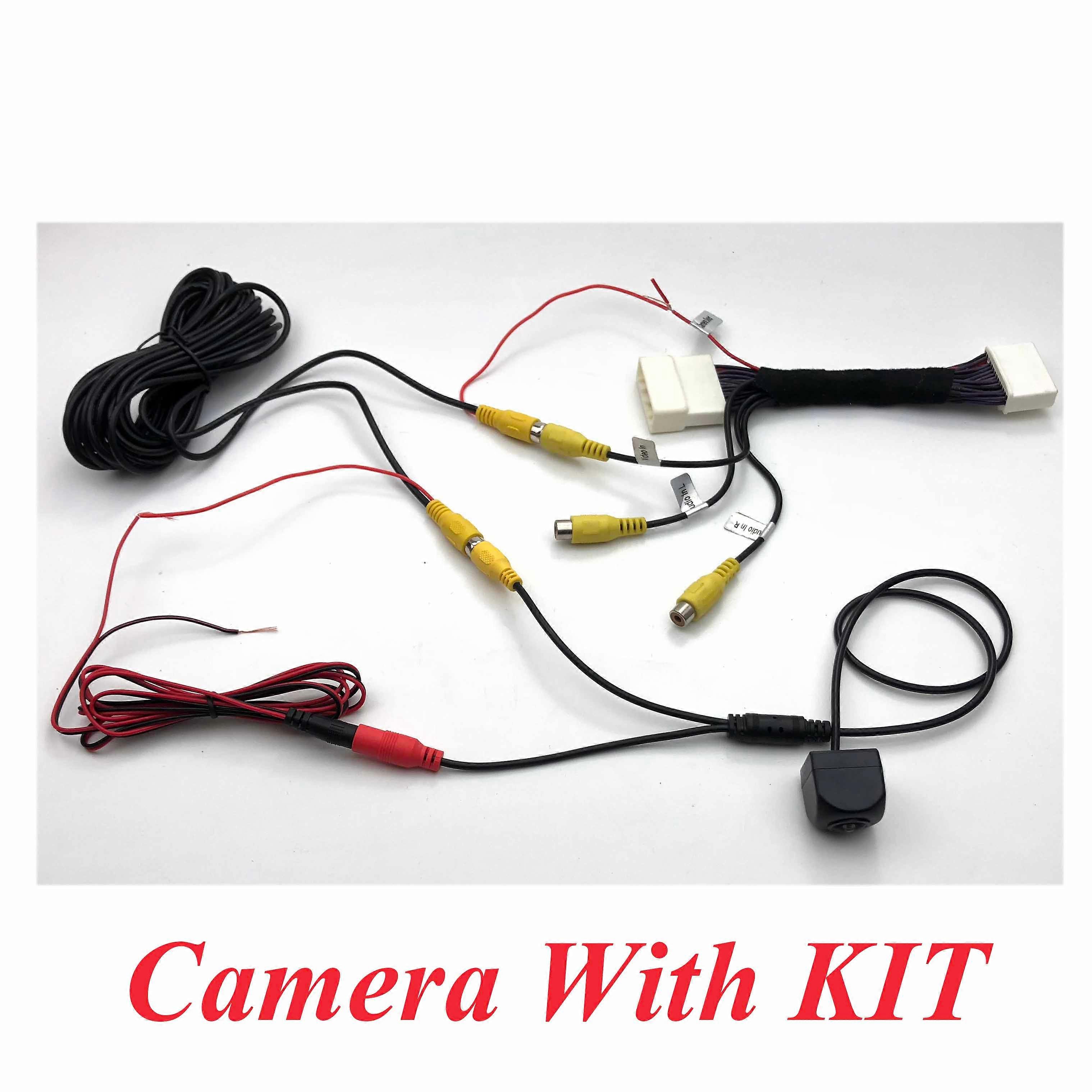VKAUTO FIsh Eye Rear View Camera For Toyota C-HR CHR 2017 2018 2019 2020 2021 HD CCD/Night Vision/Backup Reverse Parking Camera