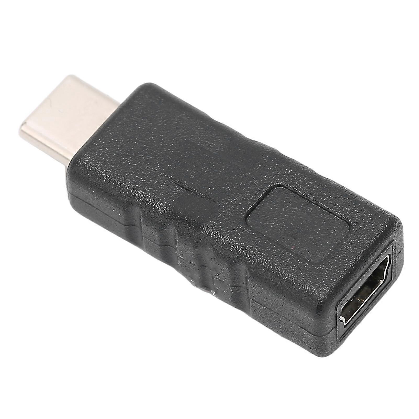 Type C to Mini USB 2.0 Adapter for Laptops Tablets and Mobile Phones