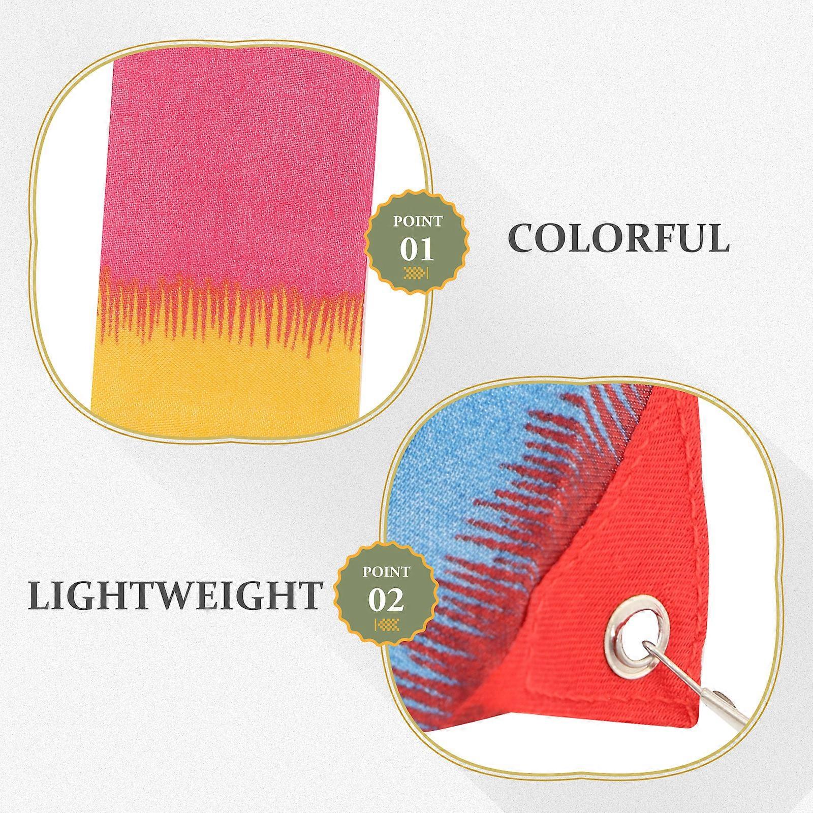 10Pcs Dance Streamers Creative Dancing Ribbons Children Performance Ribbons with Handle