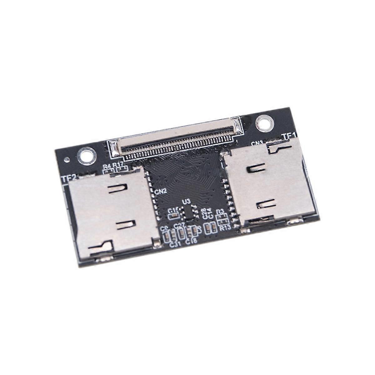 TF Adapter Card Dual TF Card to Anti-Interference Connection Card Suitable for Computer and Game Co