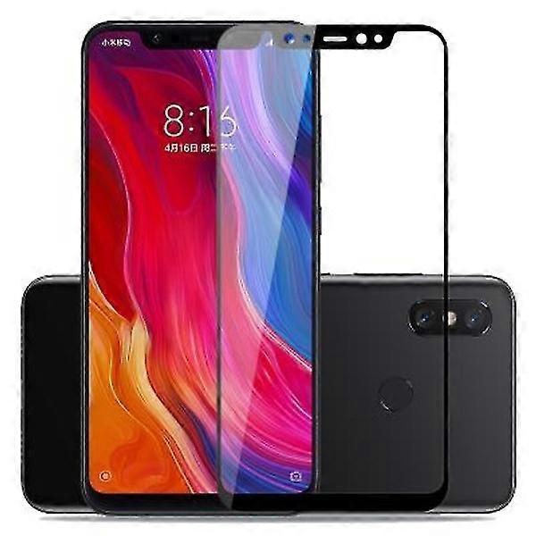 Xiaomi Mi 8 - Full Coverage Tempered Glass Screen Protector