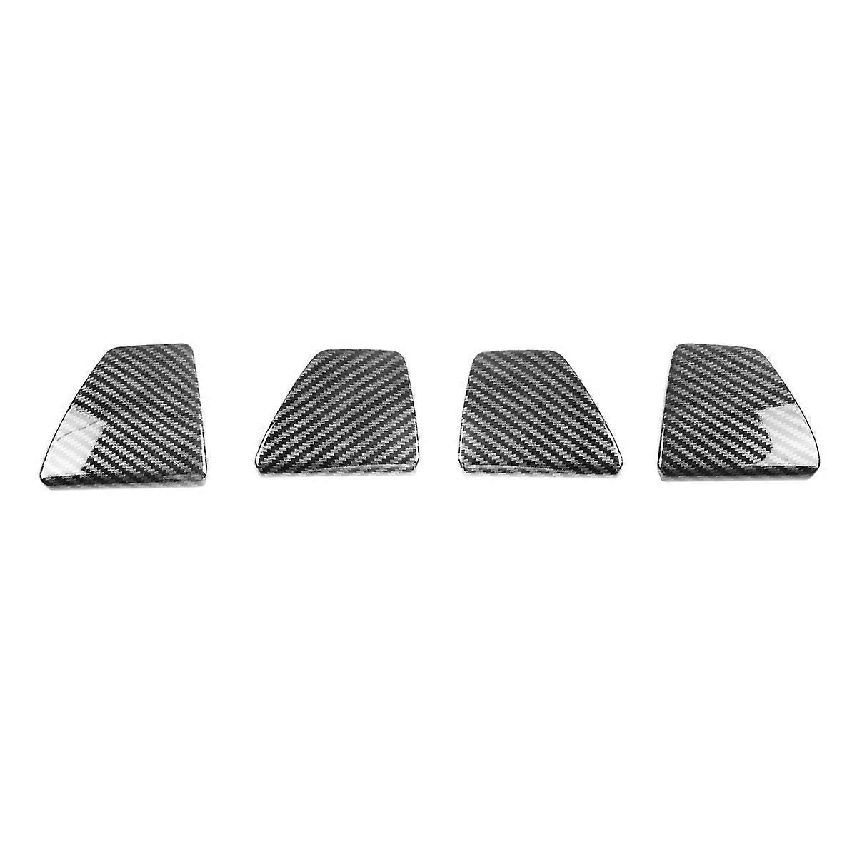 For 2020 - 2022 GN Hatchback Carbon Fiber Dashboard Vent Outlet Frame Cover Trim RHD