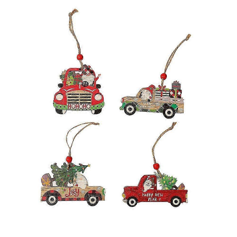 pc pendentif sapin de Noël en bois