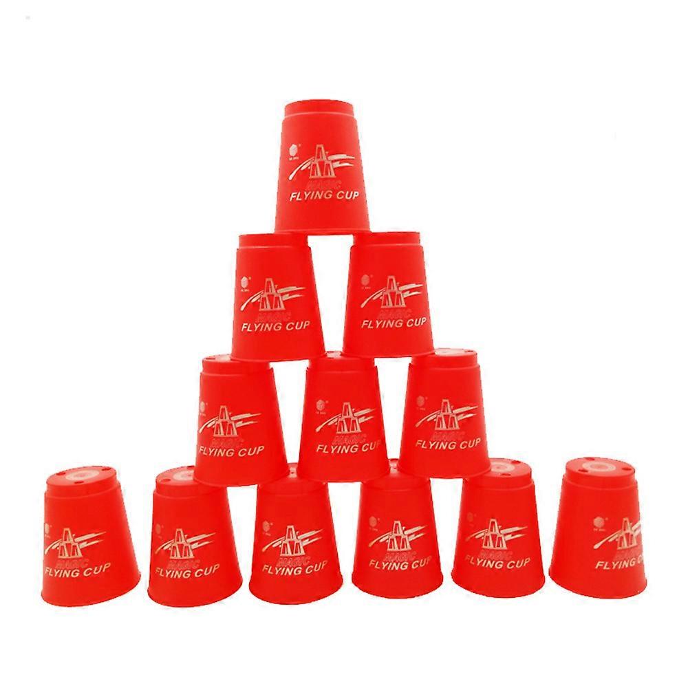 20%OFF- 12Pcs/Set Speed Cups Game Rapid Game Sport Flying Stacking Hot