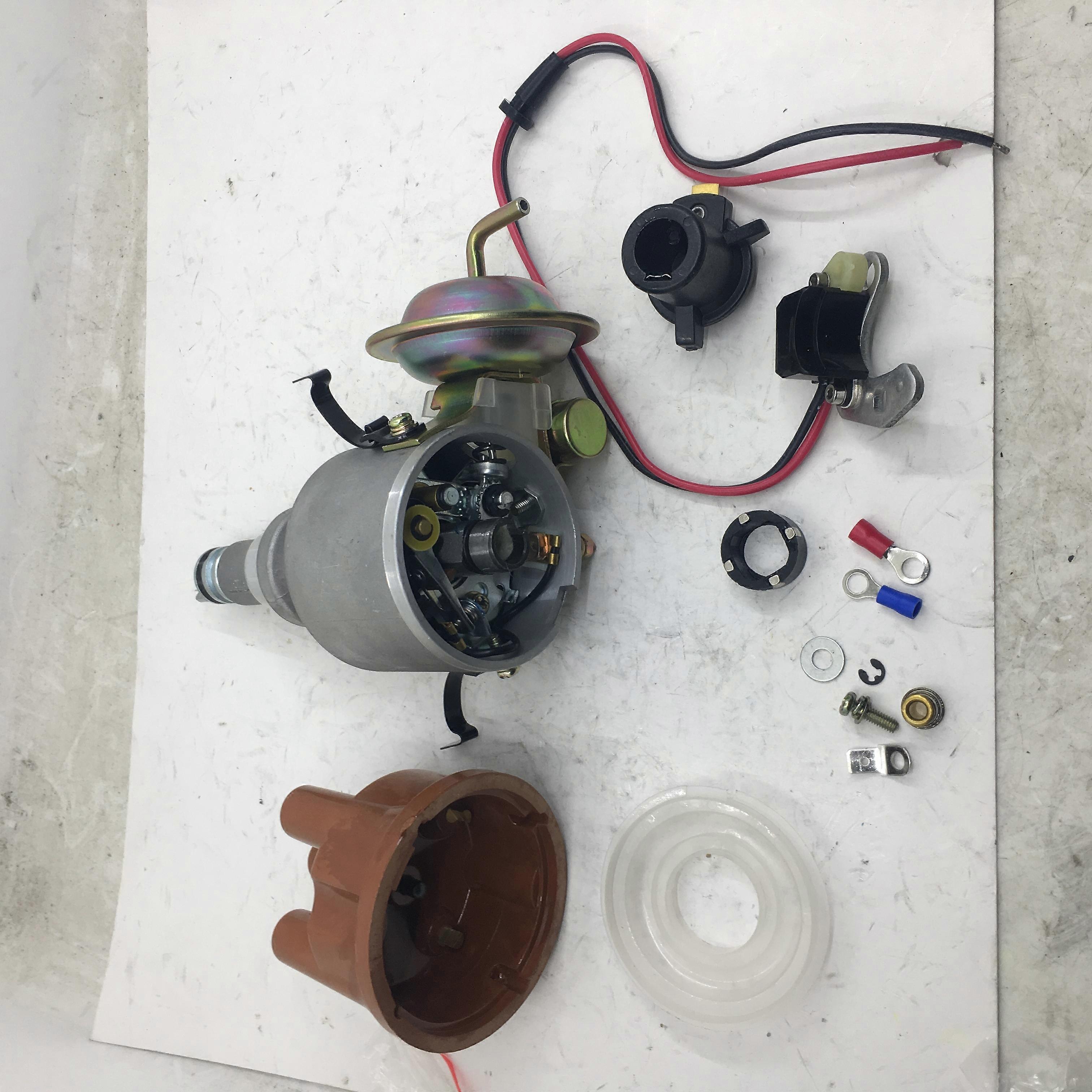 SherryBerg Distributor for RENAULT R4 R8 R10 R12 R15 Ignition 0.7-1.3L 1961-1992 Complete Point Distributor + Eelectronic Kit