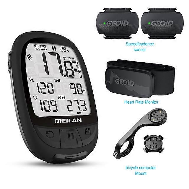 Oval M2 Bike GPS igation ANT+ Cycling Computer Support Connect With Cadence Heart Rate Female Male Round Shape Meter