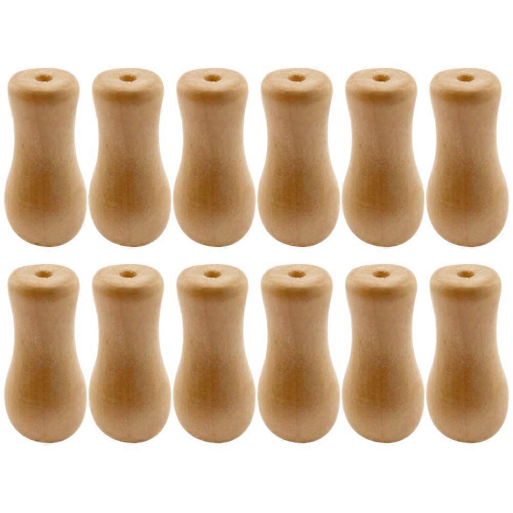 12pcs Window Blind Pull Cord Knobs Shade Pulls Knobs Replacements for Roller Shades